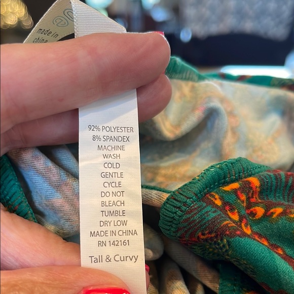 LuLaRoe Women TC Colorful Patterned Leggings Set - Picture 3 of 7